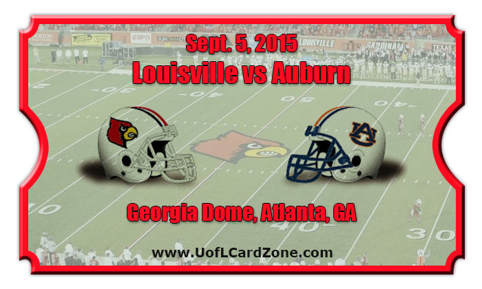 Louisville Cardinals vs Auburn Tigers Football Tickets | Sept. 5, 2015