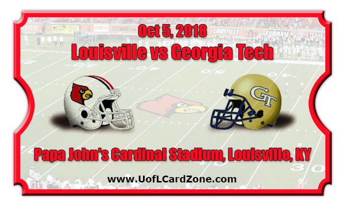 Louisville Cardinals vs Georgia Tech Yellow Jackets ...