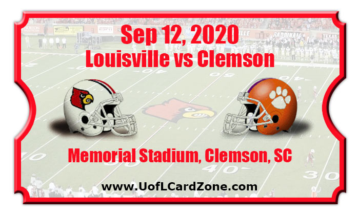 Louisville Cardinals vs Clemson Tigers Football Tickets | 09/12/20